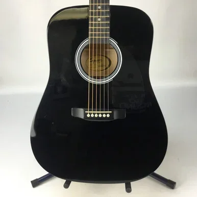 Used Fender SA-150 Laminate Top Acoustic Guitar Black