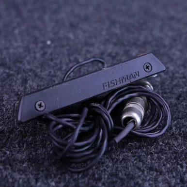 Used Fishman RARE EARTH MAGNETIC PICKUP ACOUSTIC Guitar Pickup
