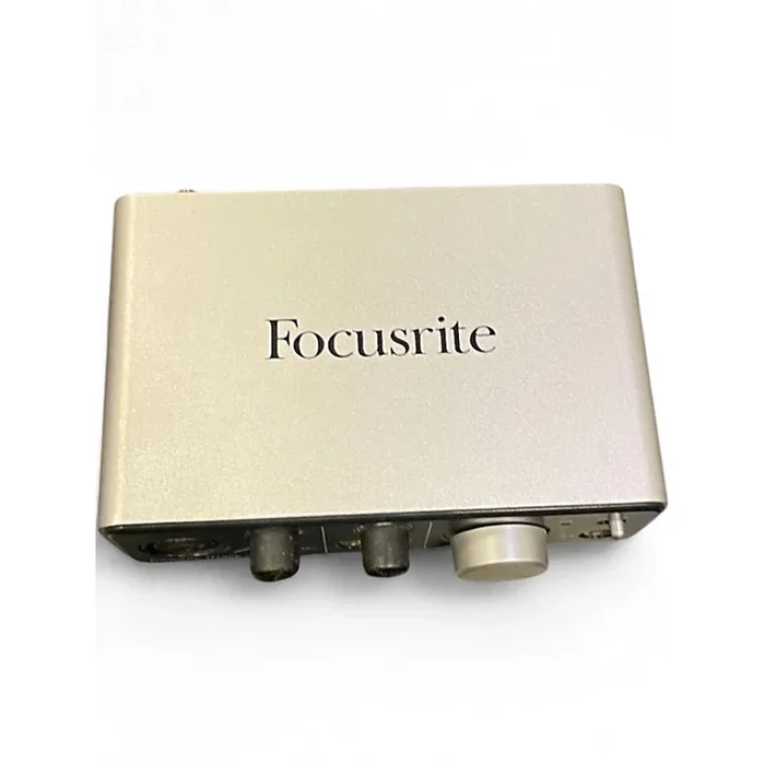Used Focusrite iTrack Solo Audio Interface