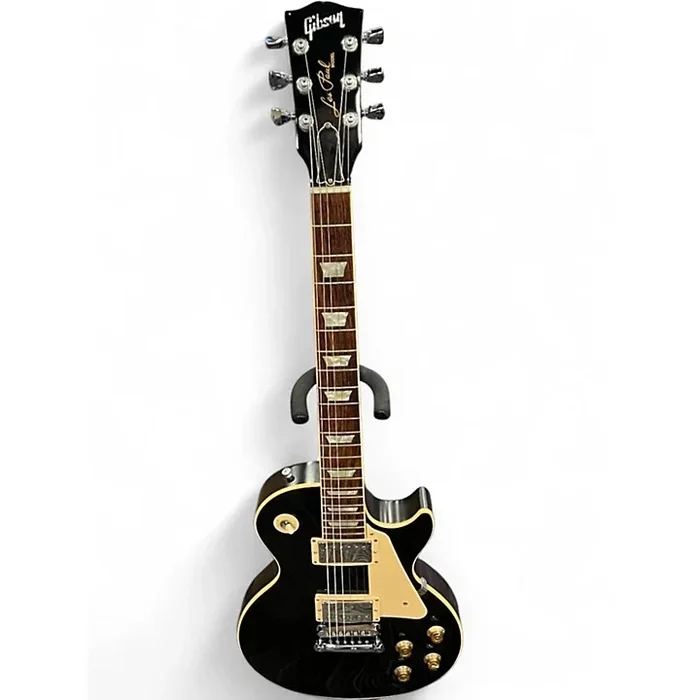 Used Gibson Les Paul Traditional Pro Ebony Solid Body Electric Guitar Ebony