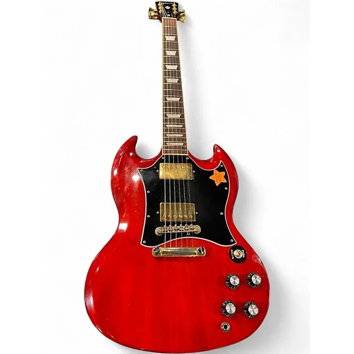 Used Gibson SG Standard Red Solid Body Electric Guitar Red