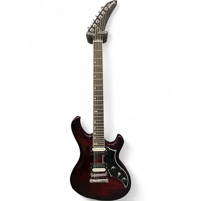 Used Gibson Victory Figured Wine Red Burst Solid Body Electric Guitar Wine Red Burst