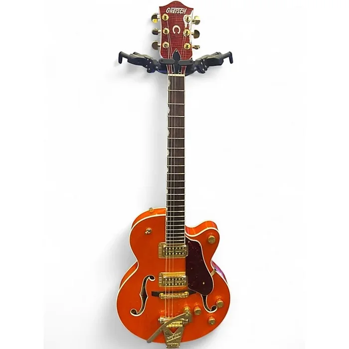 Used Gretsch Guitars 6120JR2 Orange Hollow Body Electric Guitar Orange