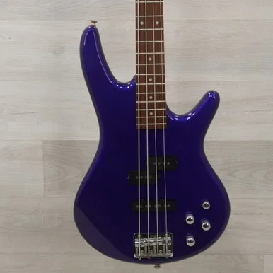 Used Ibanez GSR200 P Type Bass Guitar Blue 4-String