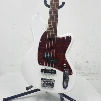 Used Ibanez TMB100 Bass Guitar White 4-String
