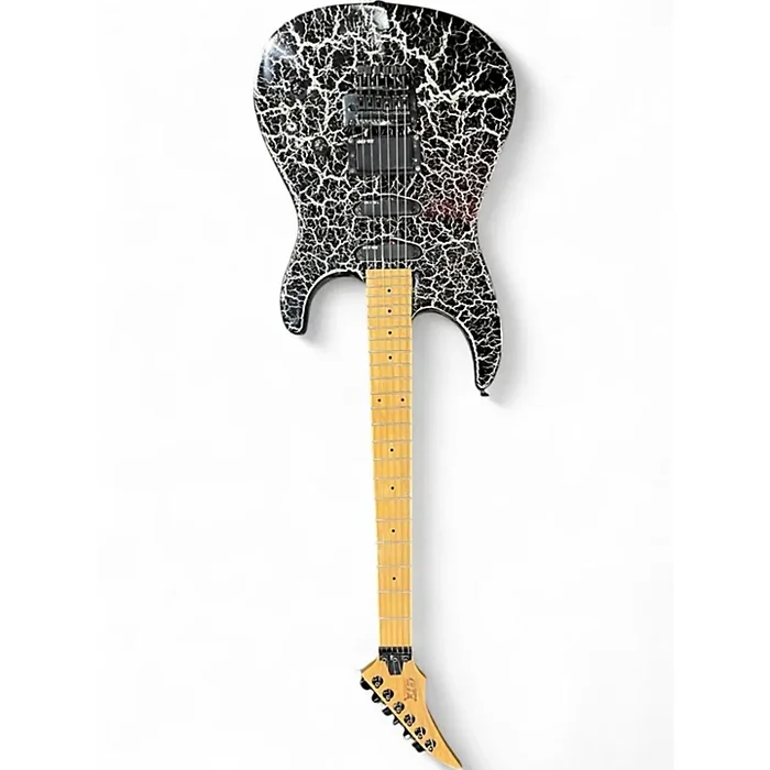 Used Kaman APPLAUSE BLACK CRACKLE Solid Body Electric Guitar BLACK CRACKLE