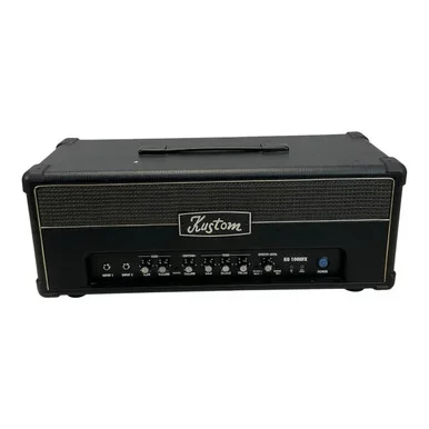 Used Kustom KG100HFX Solid State Guitar Head