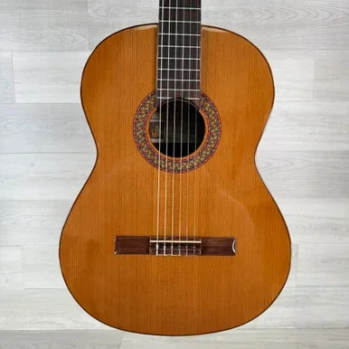 Used Manuel Rodriguez C1 Classical Nylon String Acoustic Guitar – Natural – Back Finish Cloudy – See Photos