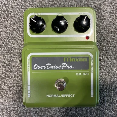 Used MAXON OD-820 OVERDRIVE PRO Guitar Pedal