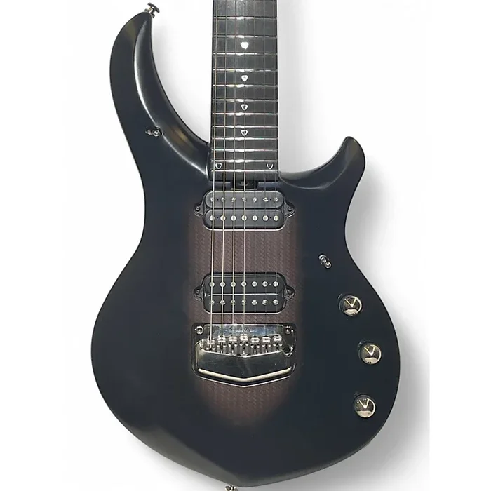 Used Musicman MAJEST POLAR NOIR BLACK Solid Body Electric Guitar BLACK