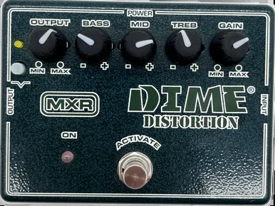 Used MXR DIME DISTORTION Distortion Pedal