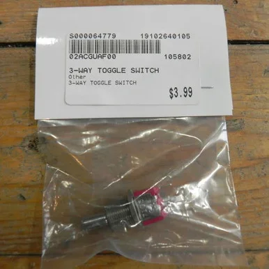 Used *Other Brand 3-WAY TOGGLE SWITCH Accessories – Guitars