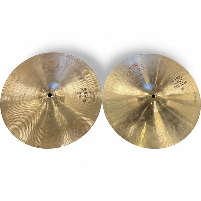 Used Paiste 14in Medium Hi Hat Bottom Cymbal 33