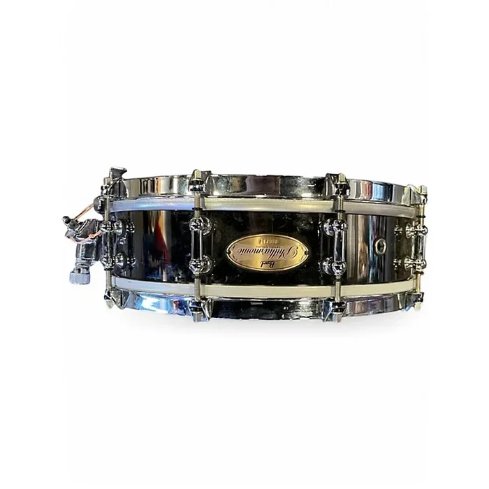 Used Pearl 4X14 philharmonic Chrome Drum Chrome 2
