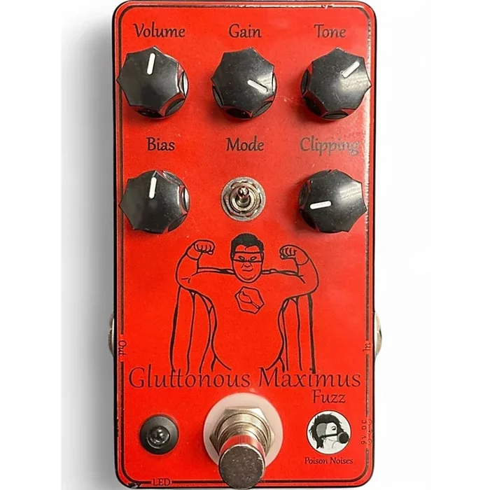 Used Poison Noises GLUTTONOUS MAXIMUS Effect Pedal