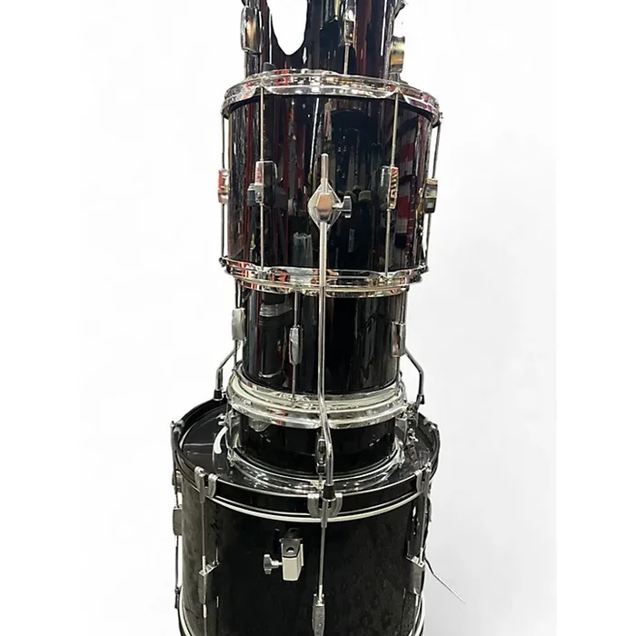 Used Rogue 5 Piece RGD0520 BLACK Drum Kit BLACK