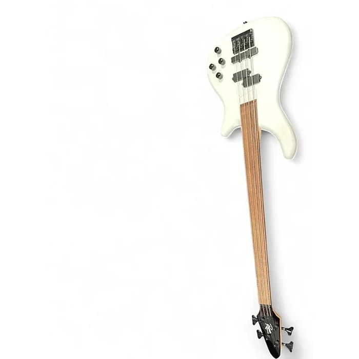 Used Rogue LX200BF Pearl White Electric Bass Guitar Pearl White