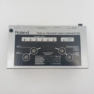Used Roland TMC-6 TRIGGER MIDI CONVERTER Percussion – Other