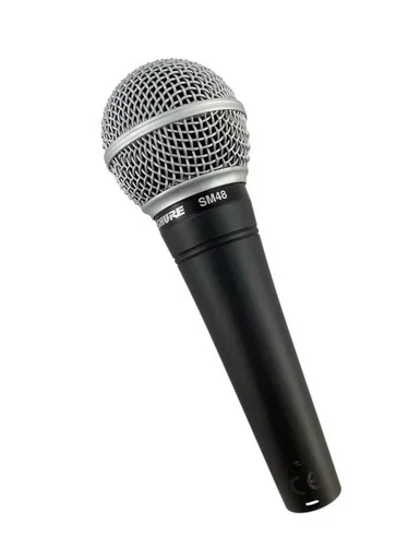 Used Shure SM-48 DYNAMIC MIC Dynamic Microphone