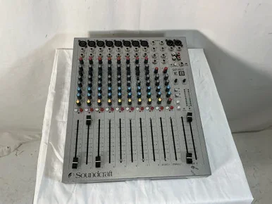 Used Soundcraft SPIRIT E8 MIXER Mixing Console