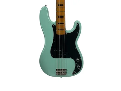 Used Squier CLASSIC VIBE 70S PRECISION BASS P Type Bass Guitar Blue 4-String