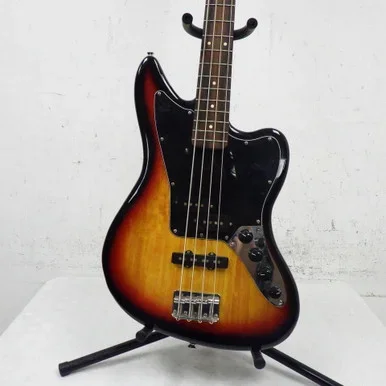 Used Squier JAG BASS J Type Bass Guitar Sunburst 4-String