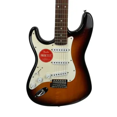Used Squier LH AFFINITY STRAT S Type Electric Guitar Sunburst 6-String