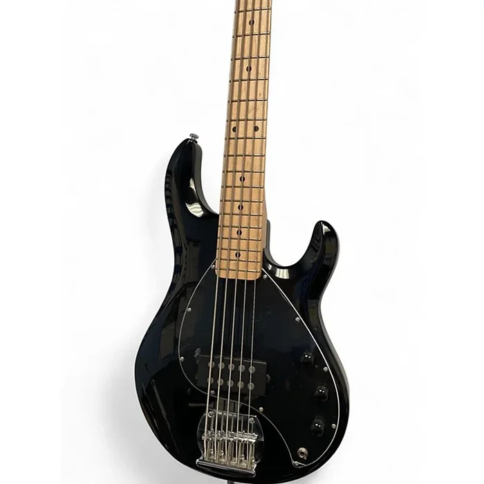 Used Sterling by Music Man Stingray5 Black Electric Bass Guitar Black