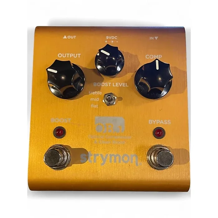 Used Strymon OB1 Optical Compressor & Clean Boost Effect Pedal