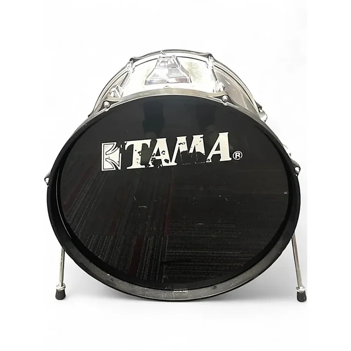 Used TAMA 5 Piece Rockstar Chrome Drum Kit Chrome