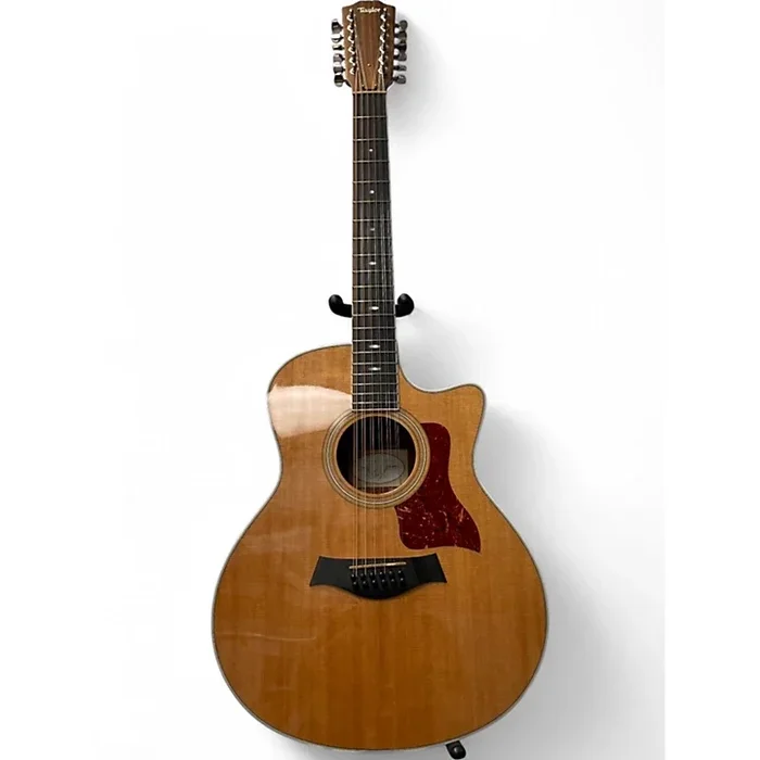 Used Taylor 456CE Natural 12 String Acoustic Electric Guitar Natural