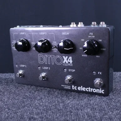 Used TC Electronic DITTO X4 LOOP PEDAL Looper Pedal