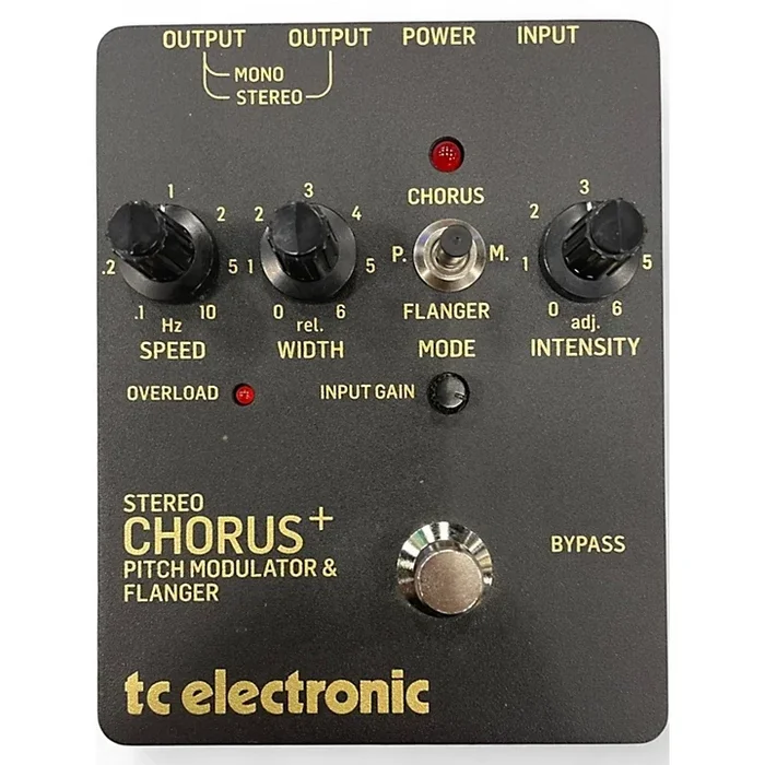 Used TC Electronic SCF Chorus Flanger Effect Pedal