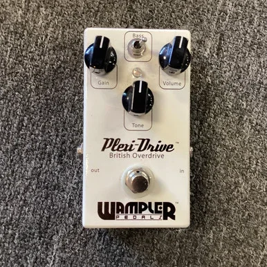 Used Wampler PLEXI DRIVE WHITE Distortion Pedal