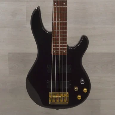 Used Yamaha BBG5S Bass Guitar Black 5-String
