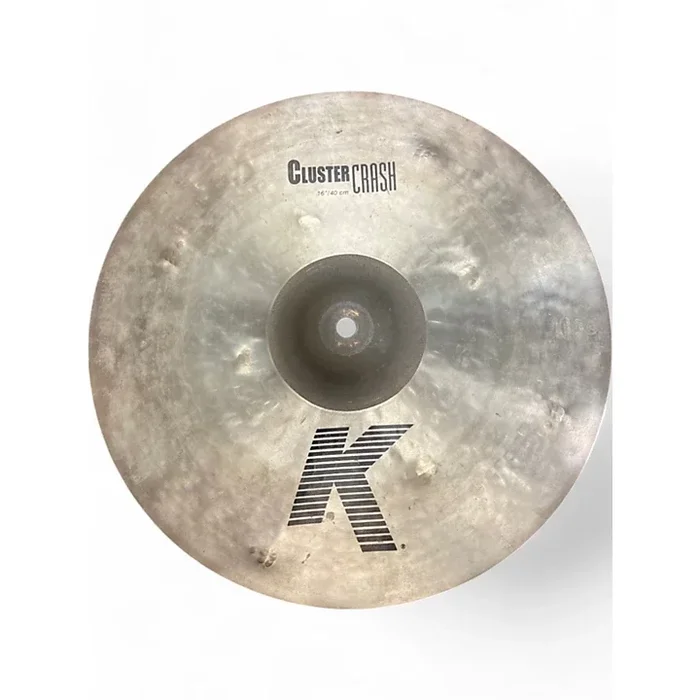 Used Zildjian 16in K Cluster Crash Cymbal 36