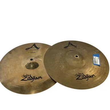 Used Zildjian A CUSTOM HIHAT 14IN Hi Hat Cymbals 14″