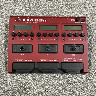 Used ZOOM B3N Bass Multi-Effects Processor