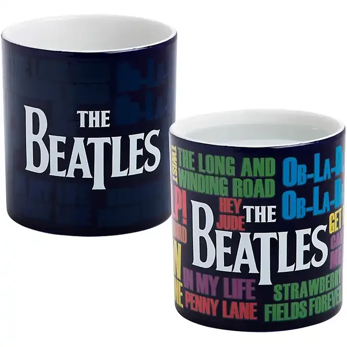 Vandor The Beatles Reactive 20 oz. Ceramic Mug Guitar Center