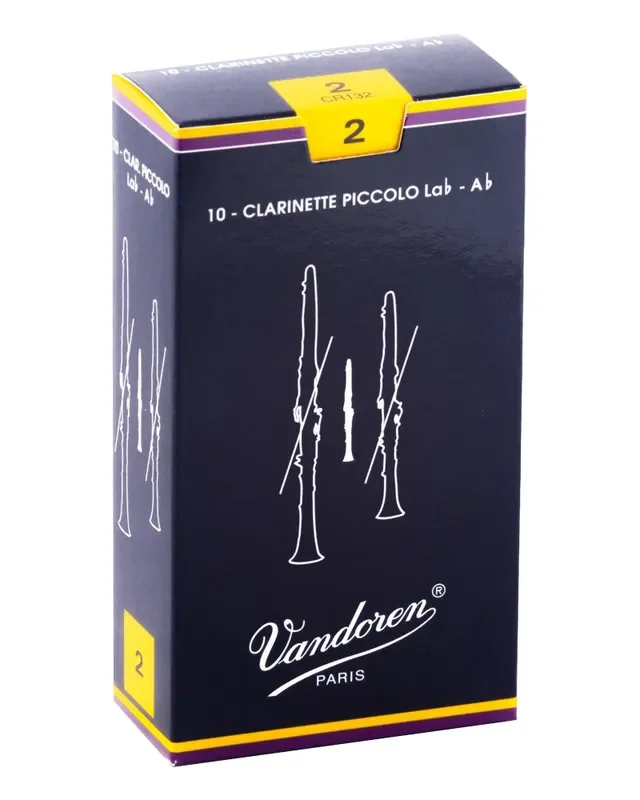 Vandoren Ab Clarinet Traditional Reeds Strength 2; Box of 10