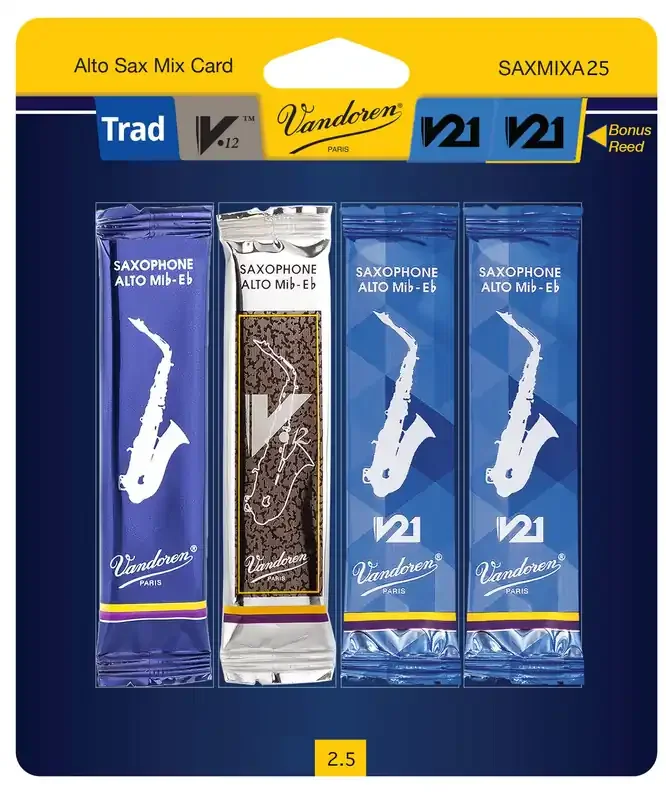 Vandoren Alto Sax Classical Mix Card 2.5