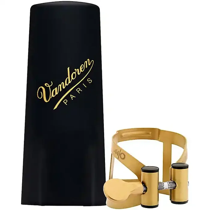 Vandoren M/O Series Saxophone Ligature Soprano Sax – Aged Gold with Plastic cap Guitar Center