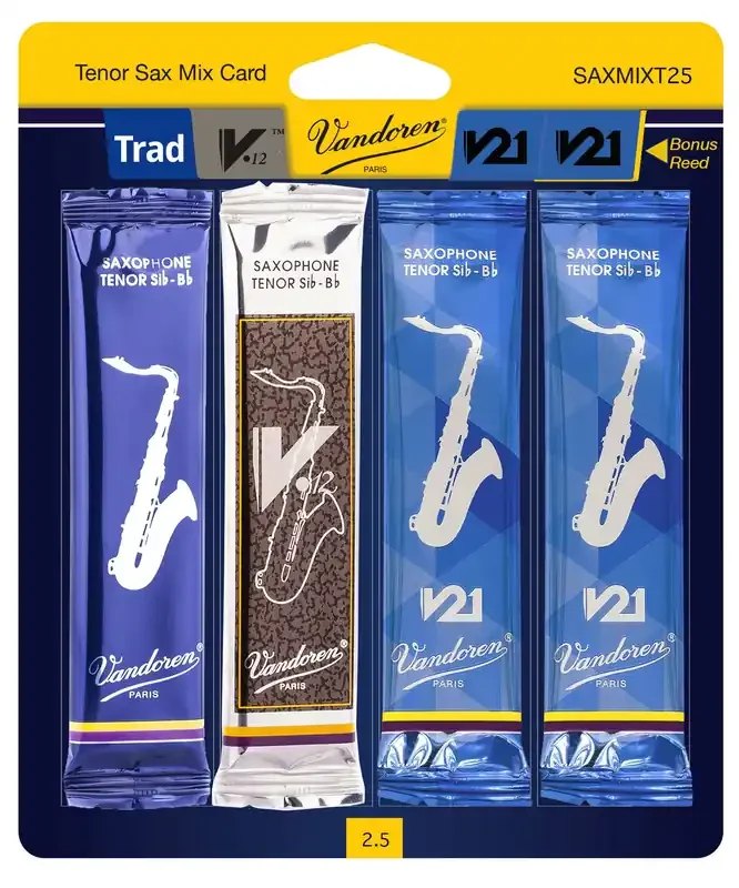 Vandoren Tenor Sax Classical Mix Card 2.5