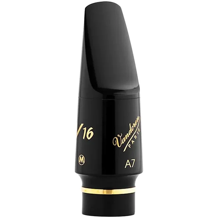 Vandoren V16 Series Hard Rubber Alto Saxophone Mouthpiece A7 – Medium Chamber Guitar Center