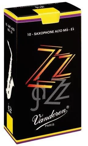 Vandoren zz jazz alto sax reeds – box of 10 – strength 4.0