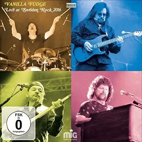 Vanilla Fudge Live At Sweden Rock 2016 – COMPACT DISCS