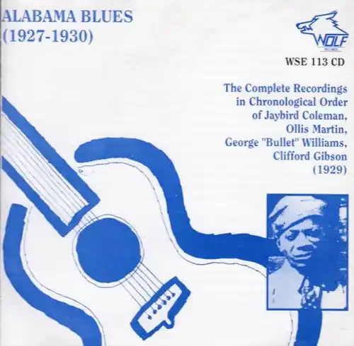 Various Artists Alabama Blues 1927-1930 – COMPACT DISCS