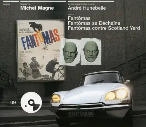 Various Artists Bof Trilogie Fantomas – COMPACT DISCS