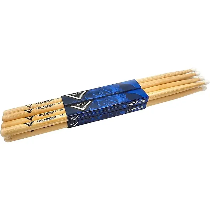 Vater Hickory Drum Stick Prepack Nylon 5A Guitar Center