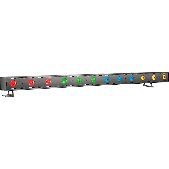 Venue Tetra Bar RGBA Linear Strip Wash Light With Four Color Zones Black Guitar Center